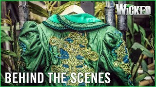 Wicked UK  Behind the Emerald Curtain Costumes Beading [upl. by Ethel]