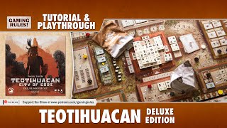 Teotihuacan Deluxe Edition  Tutorial amp Playthrough [upl. by Elacim793]