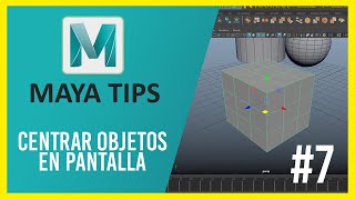 Tutorial Maya tips 7 Centrar objetos  Frame Objects [upl. by Aivartal847]