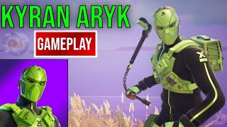 New Kyran Aryk Skin Gameplay November Crew Pack 2024 Fortnite [upl. by Cusick610]