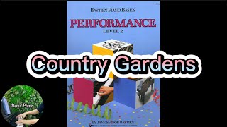 26 Country Gardens Page 42 Bastien Piano Basics Level 2 [upl. by Jago]