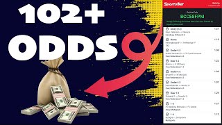 100 Long betslip  How To Earn From LongBets  Sportybet new feature  How to flex [upl. by Dranoel]