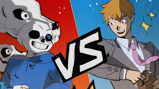 SANSSWEEP Tribute Edit  Sans Undertale vs Reigen Arataka MP100 [upl. by Sivet215]