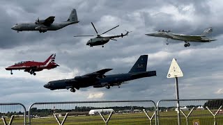 Compilation of RIAT 2024 arrivals [upl. by Nedroj626]