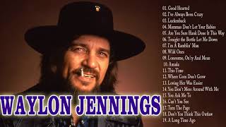 Waylon Jennings Country Songs Collection  Best of Waylon Jennings [upl. by Nelyak]