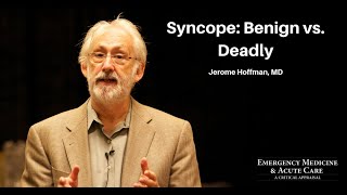 Syncope Benign vs Deadly  EM amp Acute Care Course [upl. by Renruojos]