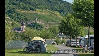 CaravaningReisende Campingpark ZellMosel [upl. by Eirellav]