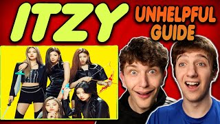 An Unhelpful Guide To ITZY REACTION [upl. by Annawek]