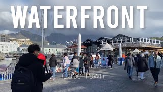 VampA Waterfront Walking Video  Cape Town  South Africa  4K [upl. by Kciredohr]