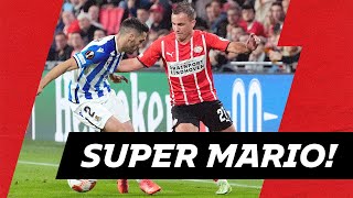 MARIO GÖTZE NUTMEG 🥜😱 amp assist on GAKPO  HIGHLIGHTS PSV  Real Sociedad link in description [upl. by Emili529]