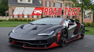 2017 Lamborghini Centenario  Road Test [upl. by Uon]