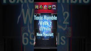 69 Pulls New Recruit Toxic Rumble Loot Week 2 wwechampions officialscopelycontentcreator wwe [upl. by Eckhardt]