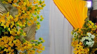 DIY BACKDROP DESIGN IDEAS FOR WEDDING OR DEBUT BACKDROP DESIGN TUTORIAL FOR BEGINNERS [upl. by Zingg]