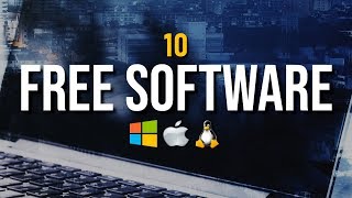 Top 10 Best FREE SOFTWARE You Should Be Using [upl. by Milore]