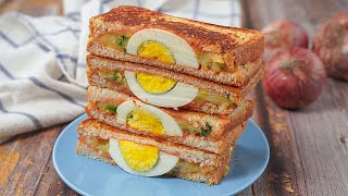 Egg Potato Sandwich Recipe  Easy Sandwich Recipe  toasted [upl. by Stephine]