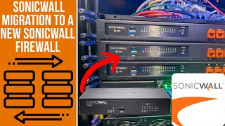 Dell SonicWall configuration migration to a new firewall [upl. by Ansev]