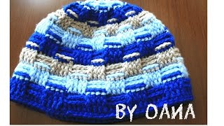 Cappello punto canestro alluncinetto by Oana [upl. by Alodie]