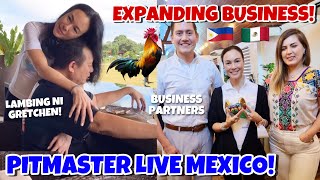 GRETCHEN amp ATONG ANG EXPANDING PITMASTER LIVE BUSINESS IN MEXICO 😱 CONGRATS BAYANG SABUNGGERO [upl. by Grannias]