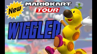 Wiggler Gameplay  Mario Kart Tour [upl. by Adnyl]