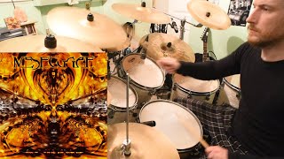 Meshuggah  Closed Eye Visuals Drum Cover [upl. by Bolten]