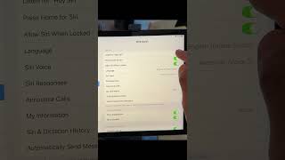 How to setup Siri on iPad in less than 20 seconds apple iPadOS siri [upl. by Emirac]