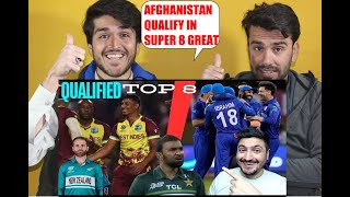 Afg team will qualify in top 8 West Indies Qualified NZ out from wc AFGHAN REACTION [upl. by Ymiaj711]