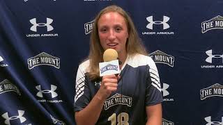 Mount St Marys 2018 Womens Soccer Player Introductions Cheyenna Cook [upl. by Llerat]