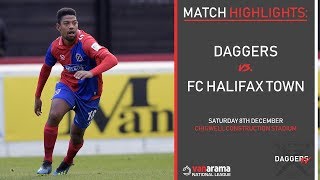 HIGHLIGHTS Dagenham amp Redbridge v FC Halifax Town [upl. by Blanding]