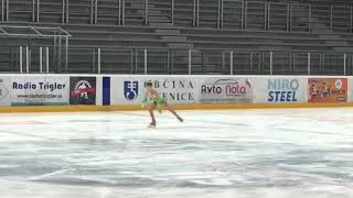 Alessia Piasentini Triglav Trophy 2019 SP [upl. by Ettennat]