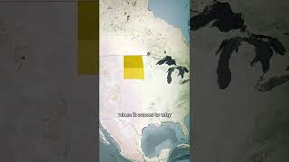 Why are so many US states split in two 🤔🇺🇸 shorts [upl. by Berkman]