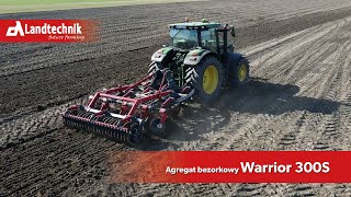 Z wizytą u klienta John Deere amp Warrior 300 S z siewnikiem SP Drill od DA Landtechnik [upl. by Amato]