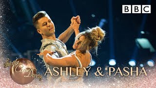 Ashley Roberts amp Pasha Kovalev dance the Viennese Waltz to Perfect  BBC Strictly 2018 [upl. by Ettegirb]