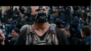 The Dark Knight Rises Banes restored undubbed voice [upl. by Neibart]