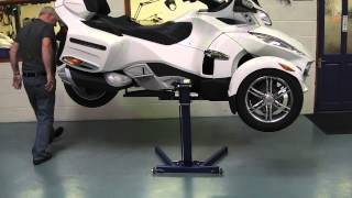 CanAm Spyder Lift Jack [upl. by Emmeram]