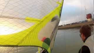 49er sailing winter 2012 [upl. by Adnovahs]