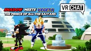 Shadow Meets Vegeta The Prince Of All The Saiyans VRchat [upl. by Stewart]