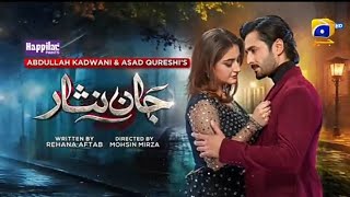 Jaan Nisar today episode 45  Promo  Danish Taimoor and Hiba Bukhari [upl. by Farlay]