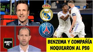 ANÁLISIS Brillante remontada del Real Madrid vs PSG de Messi Neymar y Mbappé en Champions  ESPN FC [upl. by Arbmat]