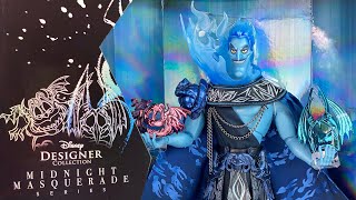 Villains HADES Designer Doll Midnight Masquerade Series Review amp Unboxing Hercules [upl. by Dygert]