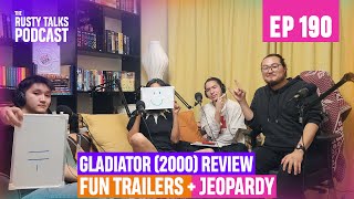 Gladiator 2000 Review Fun trailers Jeopardy Game  The RTP 190 [upl. by Rimisac909]