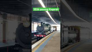 3526 passing Kogarah shorts train subscribe railway sydney steamengine steamlocomotive [upl. by Julian707]