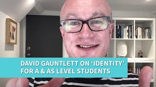 David Gauntlett on identity for A and ASLevel students [upl. by Nylinej]