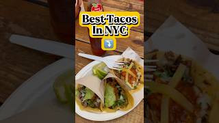 Are These Tacos REALLY the BEST in NYC Trying LOS TACOS No1 foodvlog foodie foodreview nycfood [upl. by Harned]