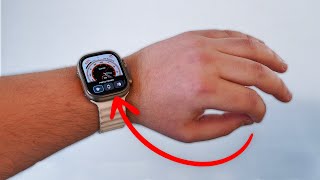 How To Control Your Apple Watch With GESTURES  Without Other Hand Series 4 and later [upl. by Yecak771]