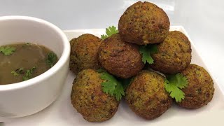 How To Make Falafel  Falafel Recipe Baked Falafel [upl. by Cormac]