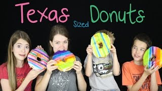 Texas Sized Donut Challenge [upl. by Tran745]