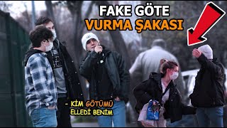 FAKE POPOYA VURMA ŞAKASI  ŞİZOFREN MİSİN   SOSYAL DENEY [upl. by Woodsum]