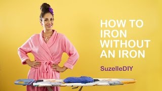 How to Iron without an Iron [upl. by Dolley]