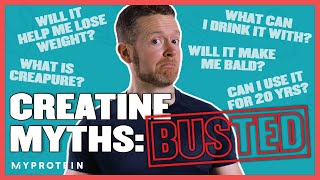 Does Creatine Cause Hair Loss Your Creatine Questions Answered  Myprotein [upl. by Assirram795]