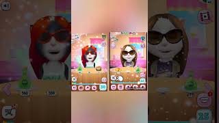 talking angela level 1040 vs talking angela level 140 by giulia polar❤️❤️ [upl. by Lugo]